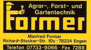 Manfred Former Agrar-,Forst- und Gartentechnik